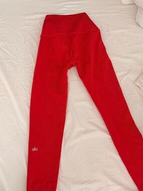 Alo yoga Red High-Waist Leggings